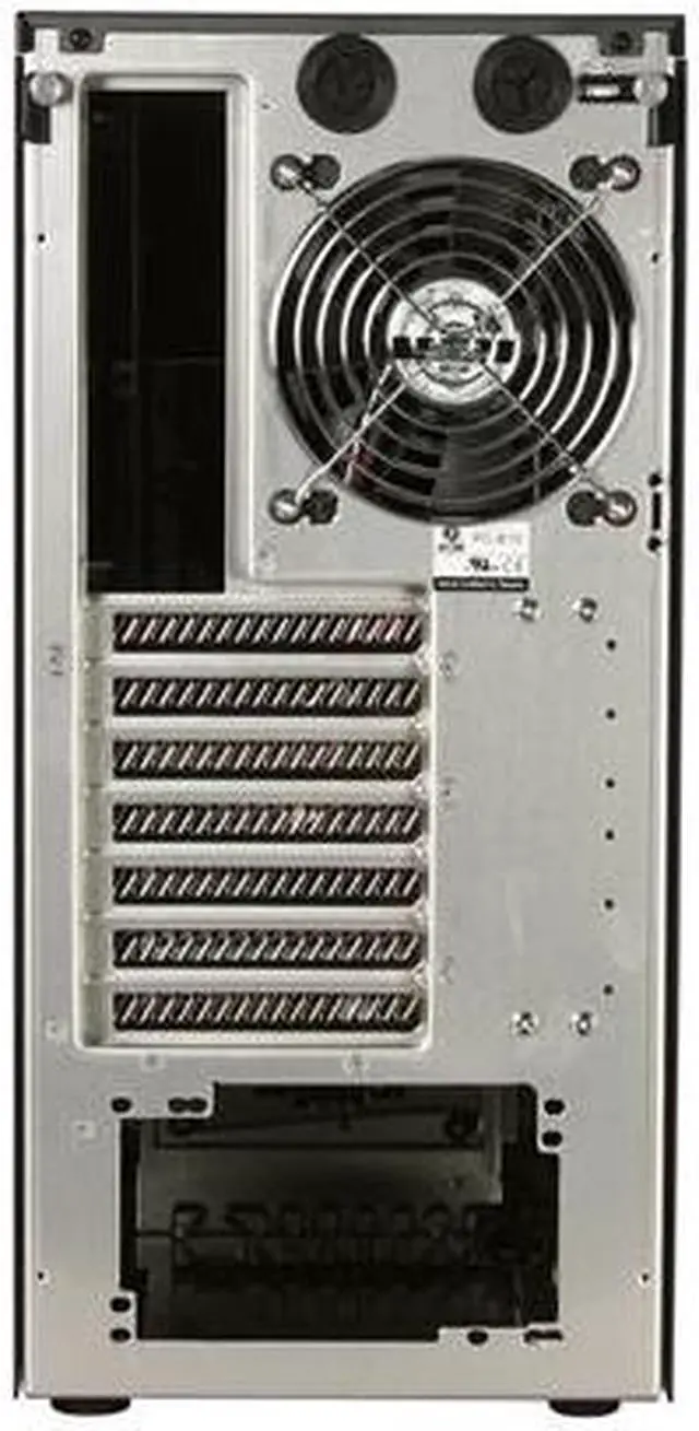 Alt view image 9 of 10 - LIAN LI PC-B10 Black Aluminum ATX Mid Tower Computer Case