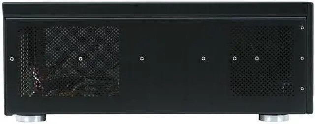 Alt view image 5 of 10 - LIAN LI Black Aluminum PC-C33B ATX Media Center / HTPC Case