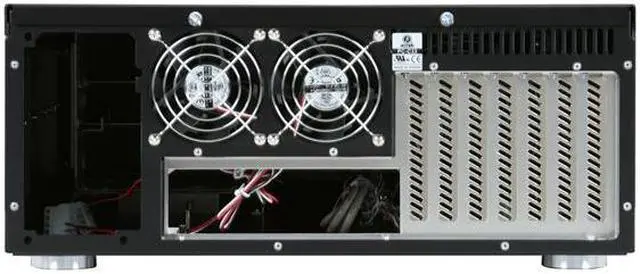 Alt view image 6 of 10 - LIAN LI Black Aluminum PC-C33B ATX Media Center / HTPC Case