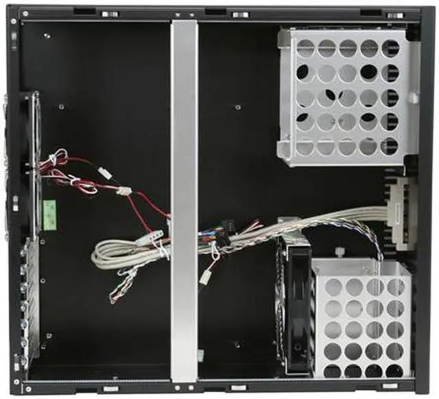 Alt view image 9 of 10 - LIAN LI Black Aluminum PC-C33B ATX Media Center / HTPC Case