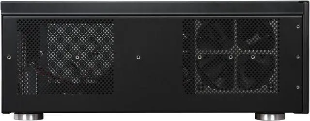 Alt view image 6 of 11 - LIAN LI Black Aluminum PC-C34F ATX Media Center / HTPC Case