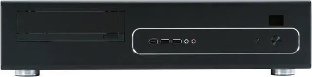 Alt view image 4 of 10 - LIAN LI Black Aluminum PC-C39 Micro ATX Media Center / HTPC Case