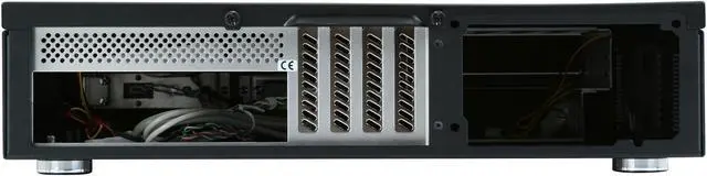 Alt view image 6 of 10 - LIAN LI Black Aluminum PC-C39 Micro ATX Media Center / HTPC Case