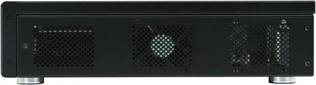 Alt view image 7 of 10 - LIAN LI Black Aluminum PC-C39 Micro ATX Media Center / HTPC Case