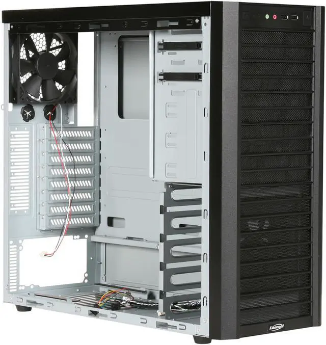 Alt view image 7 of 9 - LIAN LI Lancool PC-K56 Black 0.8 mm SECC, Plastic + Mesh ATX Mid Tower Computer Case