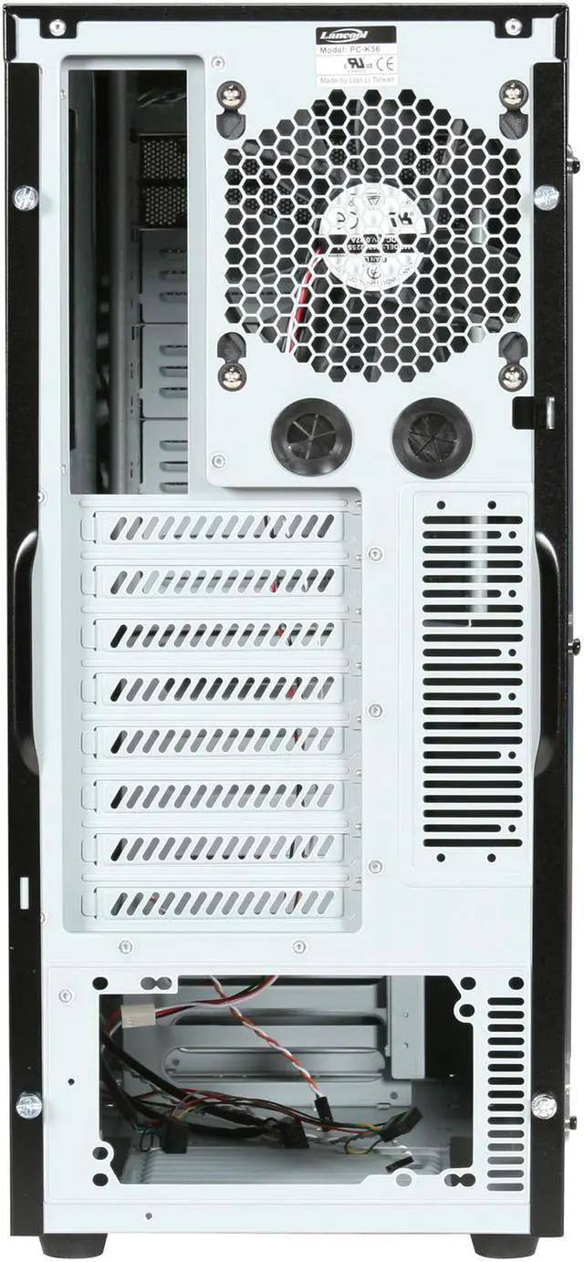 Alt view image 8 of 10 - LIAN LI Lancool PC-K56W Black 0.8 mm SECC, Plastic + Mesh ATX Mid Tower Computer Case