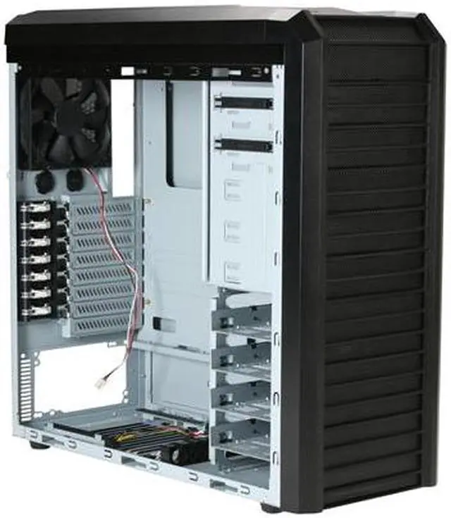 Alt view image 7 of 10 - LIAN LI Lancool PC-K58 Black CECC Steel / Plastic ATX Mid Tower Computer Case