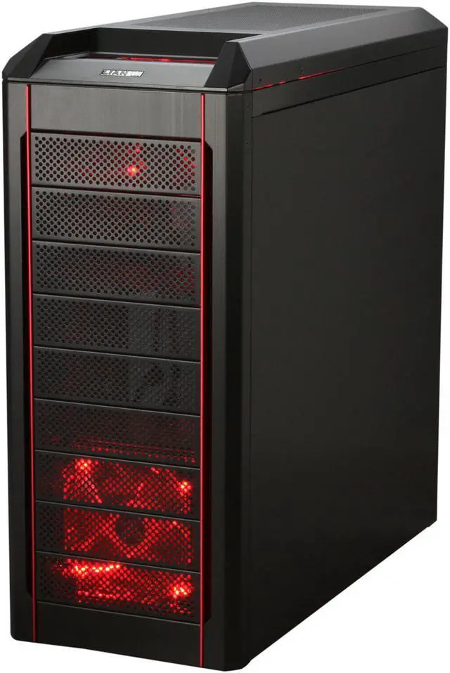 Alt view image 3 of 10 - LIAN LI ARMORSUIT PC-P50R Red Aluminum ATX Mid Tower Computer Case