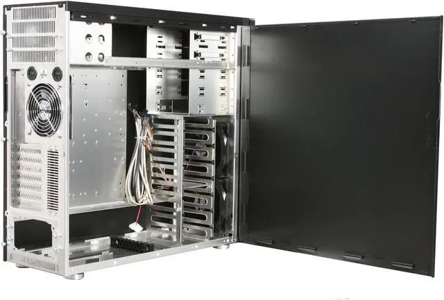 Alt view image 5 of 10 - LIAN LI PC-A71F Black Aluminum ATX Full Tower Computer Case