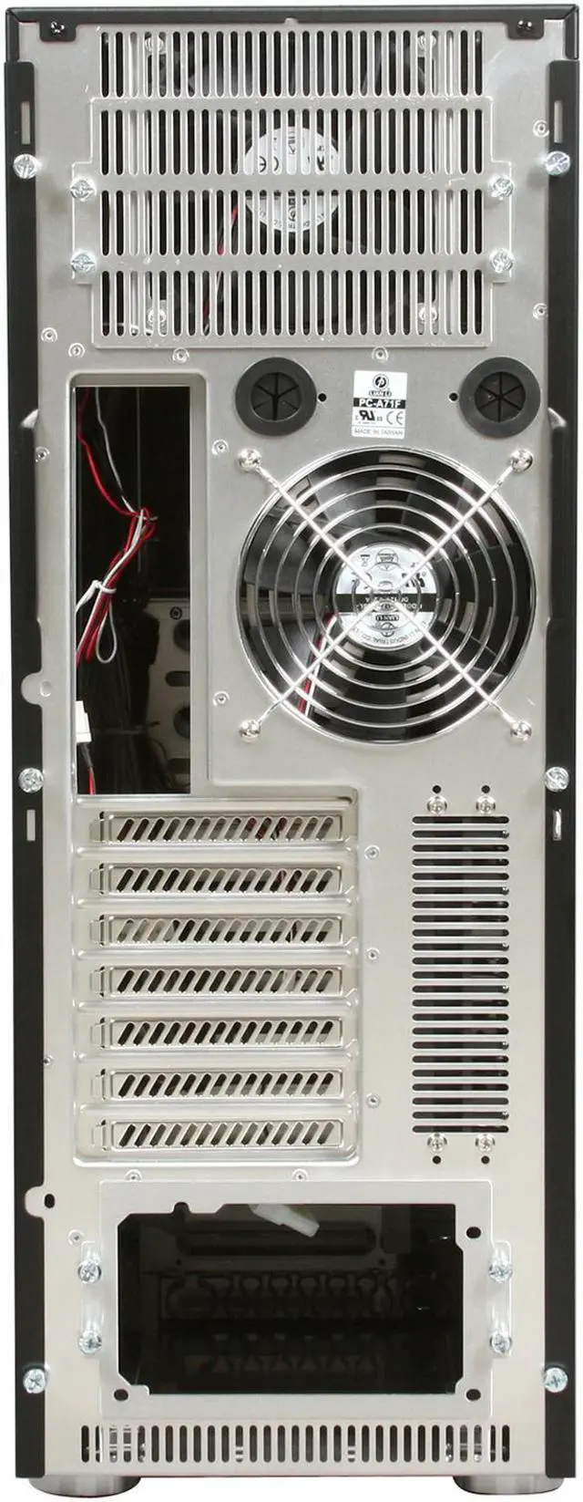 Alt view image 9 of 10 - LIAN LI PC-A71F Black Aluminum ATX Full Tower Computer Case