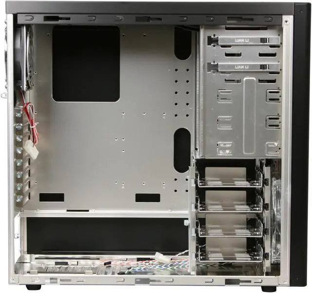 Alt view image 5 of 9 - LIAN LI PC-7FN Black Aluminum ATX Mid Tower Computer Case