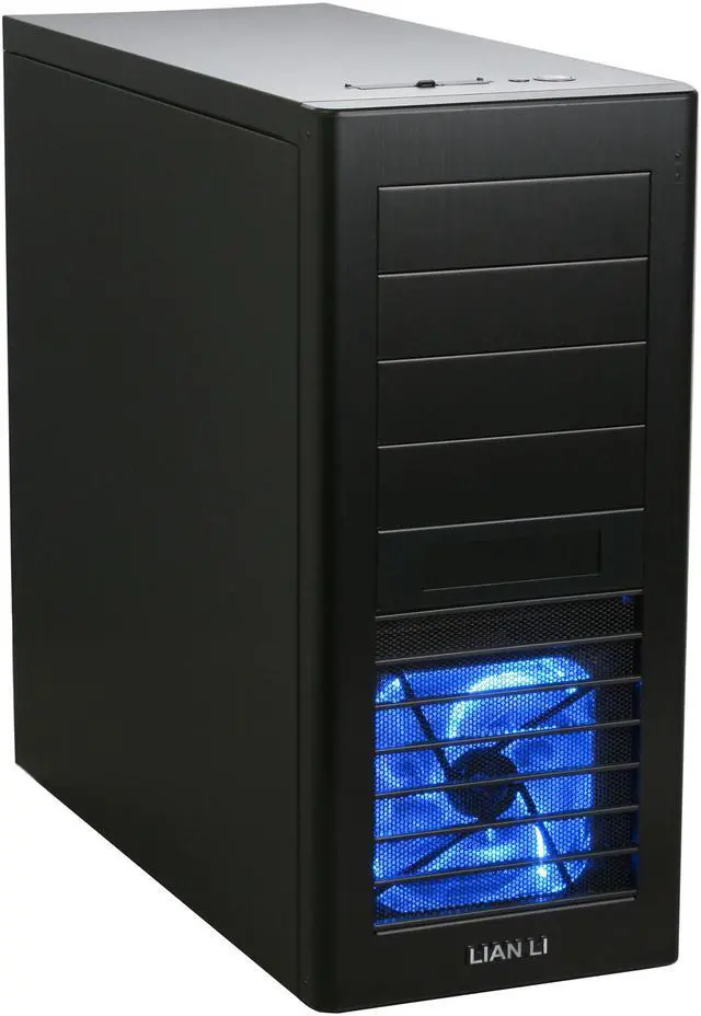 Main image of LIAN LI PC-60FN Black Aluminum ATX Mid Tower Computer Case