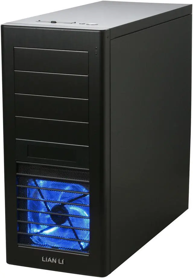 Alt view image 3 of 10 - LIAN LI PC-60FN Black Aluminum ATX Mid Tower Computer Case