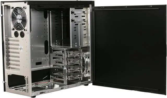 Alt view image 5 of 10 - LIAN LI PC-60FN Black Aluminum ATX Mid Tower Computer Case