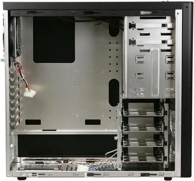 Alt view image 6 of 10 - LIAN LI PC-60FN Black Aluminum ATX Mid Tower Computer Case