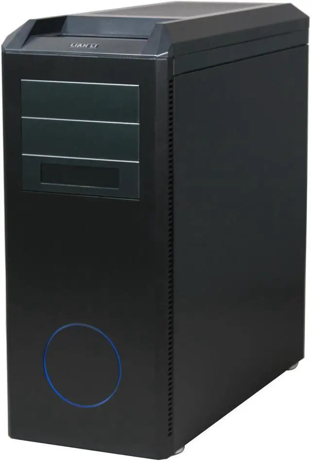 Alt view image 3 of 9 - LIAN LI PC-B25FWB Black Aluminum ATX Mid Tower Computer Case
