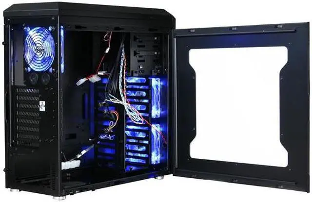 Alt view image 5 of 9 - LIAN LI PC-B25FWB Black Aluminum ATX Mid Tower Computer Case