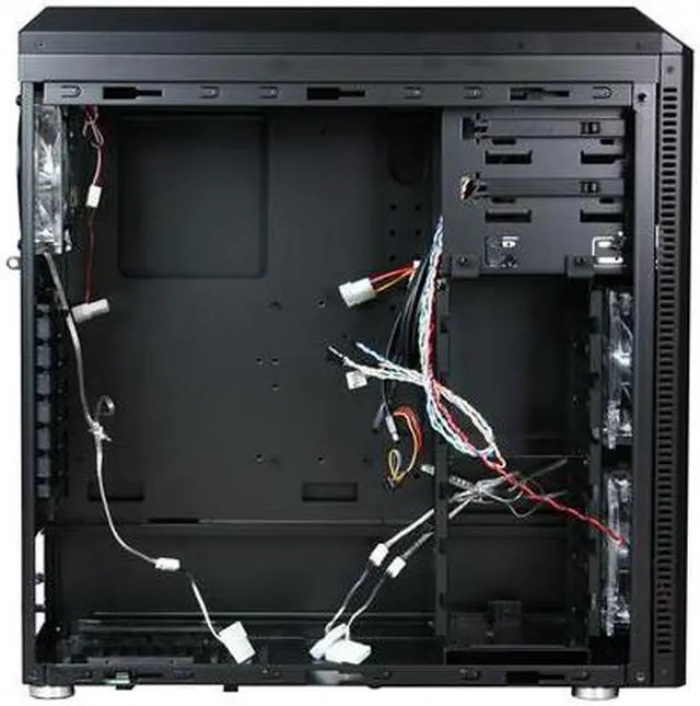 Alt view image 6 of 9 - LIAN LI PC-B25FWB Black Aluminum ATX Mid Tower Computer Case