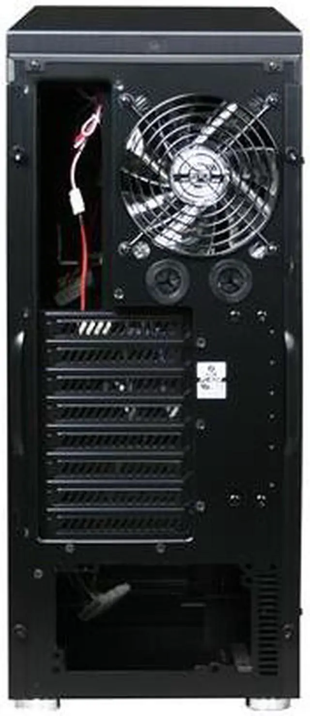 Alt view image 8 of 9 - LIAN LI PC-B25FWB Black Aluminum ATX Mid Tower Computer Case