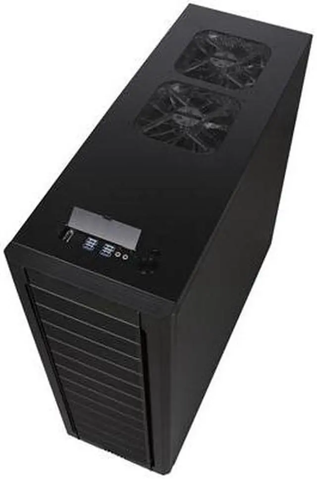 Alt view image 8 of 10 - LIAN LI PC-A77F Black Aluminum ATX Full Tower Computer Case