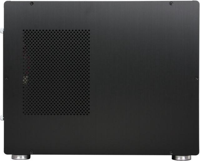 Alt view image 4 of 9 - LIAN LI PC-Q08B Black Aluminum Mini-ITX Tower Computer Case
