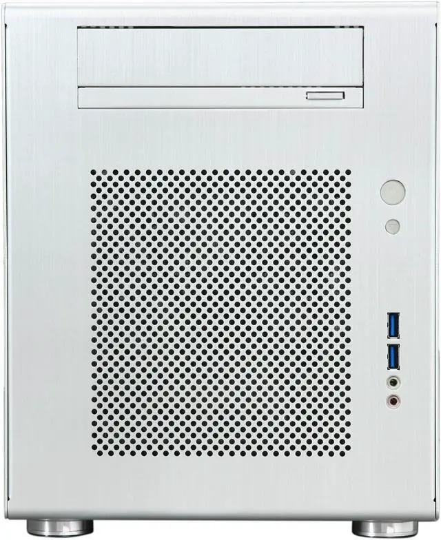 Alt view image 2 of 9 - LIAN LI PC-Q08A Silver Aluminum Mini-ITX Tower Computer Case