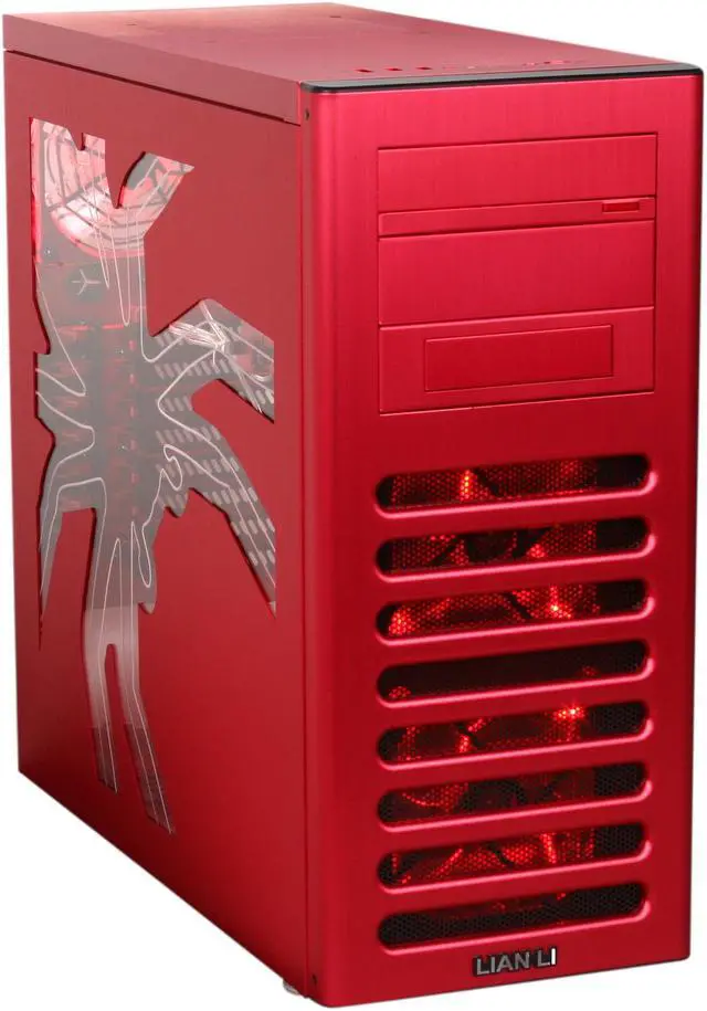 Main image of LIAN LI PC-8FIR Red Aluminum ATX Mid Tower Computer Case