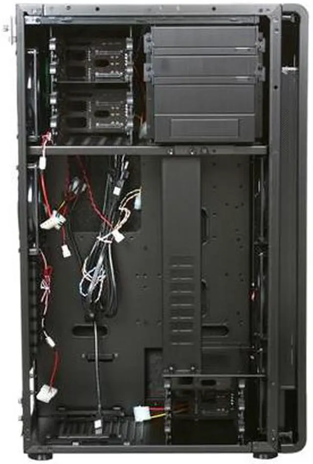 Alt view image 6 of 11 - LIAN LI PC-X2000F Black Aluminum ATX Full Tower Computer Case
