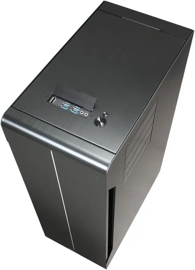 Alt view image 9 of 11 - LIAN LI PC-X2000F Black Aluminum ATX Full Tower Computer Case