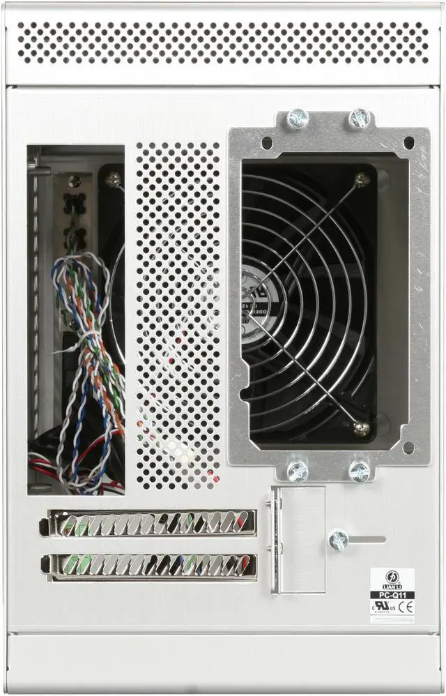 Alt view image 4 of 7 - LIAN LI PC-Q11A Silver Aluminum Mini-ITX Tower Computer Case