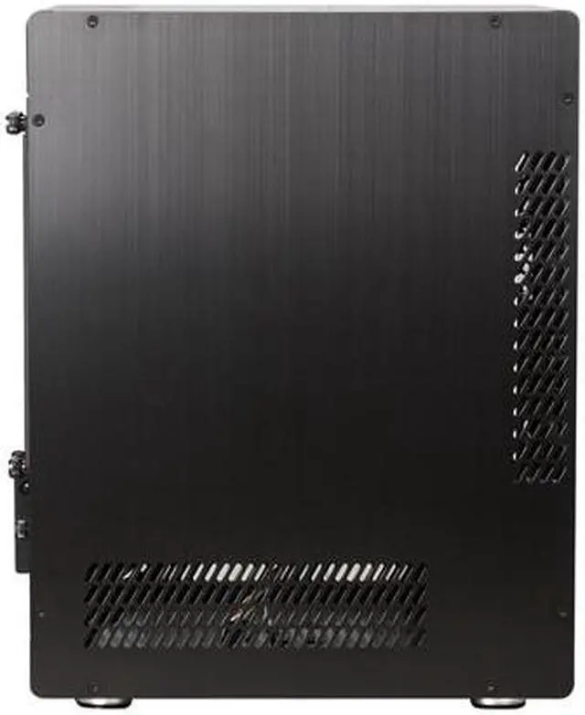 Alt view image 3 of 8 - LIAN LI PC-Q11B Black Aluminum Mini-ITX Tower Computer Case