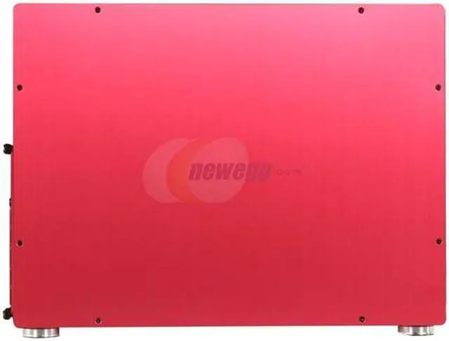 Alt view image 3 of 7 - LIAN LI PC-V354R Red Aluminum Micro ATX Mini Tower Computer Case