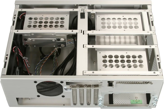 LIAN LI Silver PC-C50A ATX Media Center / HTPC Case - Newegg.com