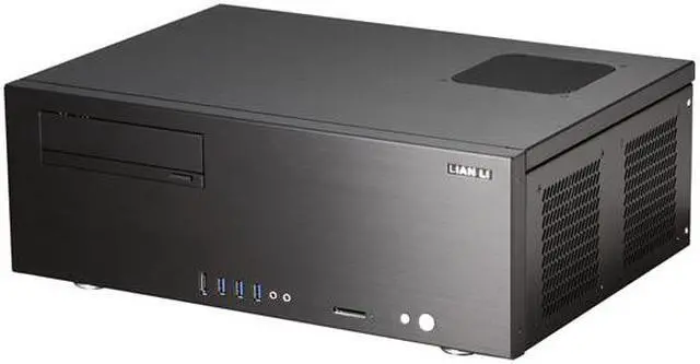 Main image of LIAN LI Black Aluminum PC-C50B Micro ATX Media Center / HTPC Case