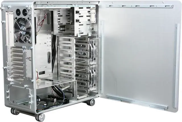 Alt view image 5 of 9 - LIAN LI PC-V1020A Silver Aluminum ATX Mid Tower Computer Case