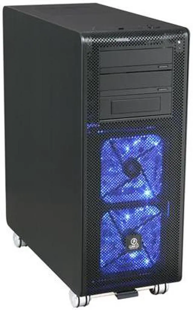 Main image of LIAN LI PC-V1020B Black Aluminum ATX Mid Tower Computer Case
