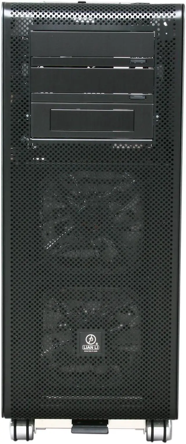 Alt view image 2 of 10 - LIAN LI PC-V1020B Black Aluminum ATX Mid Tower Computer Case