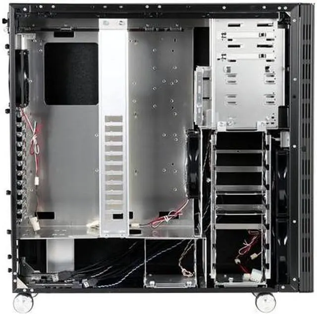 Alt view image 6 of 10 - LIAN LI PC-V2120B Black Aluminum ATX Full Tower Computer Case