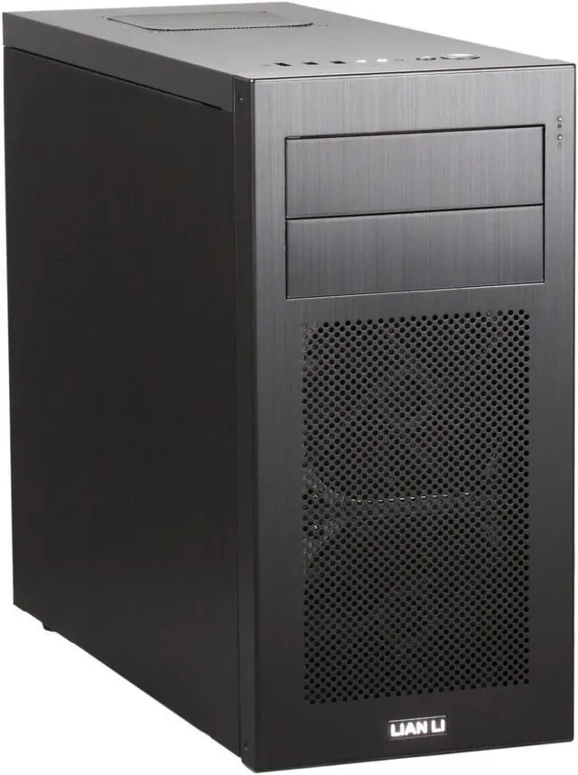 Main image of LIAN LI PC-A04B Black Aluminum Micro ATX Mini Tower Computer Case