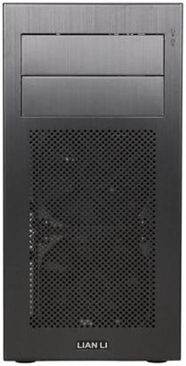 Alt view image 2 of 10 - LIAN LI PC-A04B Black Aluminum Micro ATX Mini Tower Computer Case