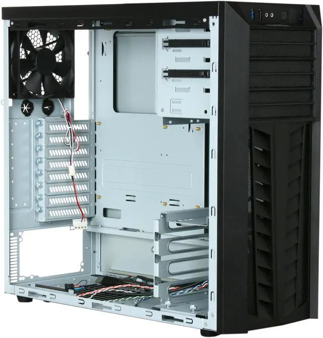 Alt view image 7 of 9 - LIAN LI Lancool PC-K57 Black Steel ATX Mid Tower Computer Case