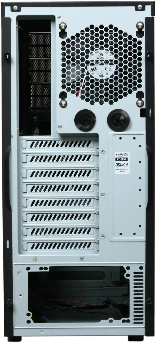 Alt view image 8 of 9 - LIAN LI Lancool PC-K57 Black Steel ATX Mid Tower Computer Case