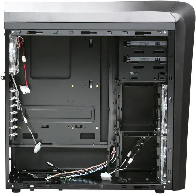 Alt view image 6 of 10 - LIAN LI Lancool PC-K63 Black Steel ATX Mid Tower Computer Case