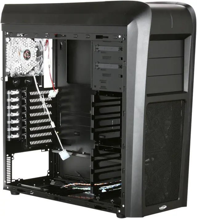Alt view image 7 of 10 - LIAN LI Lancool PC-K63 Black Steel ATX Mid Tower Computer Case