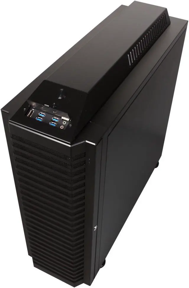 Alt view image 9 of 10 - LIAN LI PC-P80NB Black Aluminum ATX Full Tower Computer Case