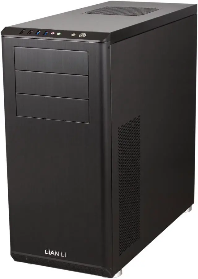 Alt view image 3 of 10 - LIAN LI PC-Z60B Black Aluminum ATX Mid Tower Computer Case