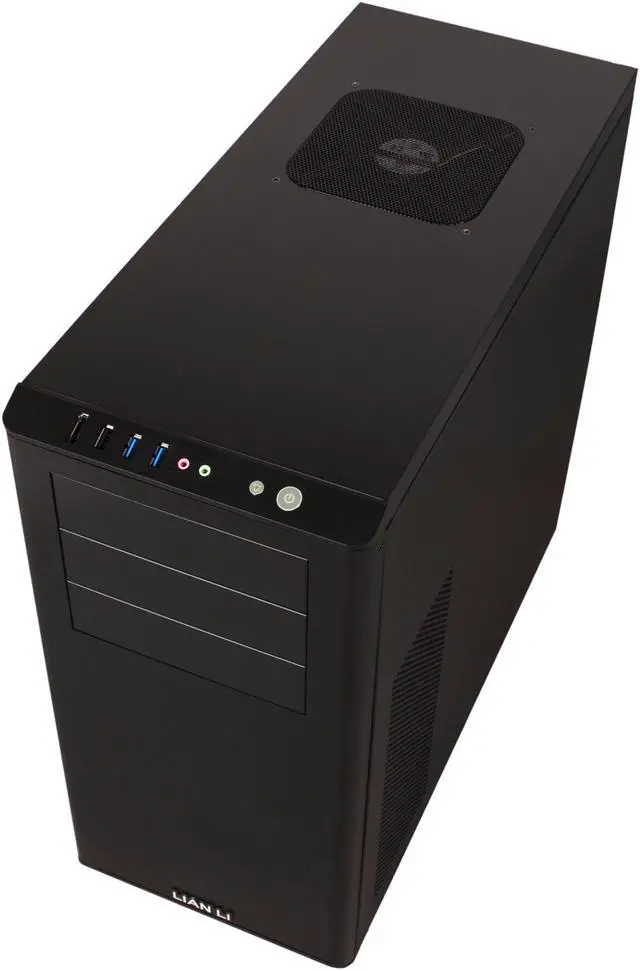 Alt view image 9 of 10 - LIAN LI PC-Z60B Black Aluminum ATX Mid Tower Computer Case