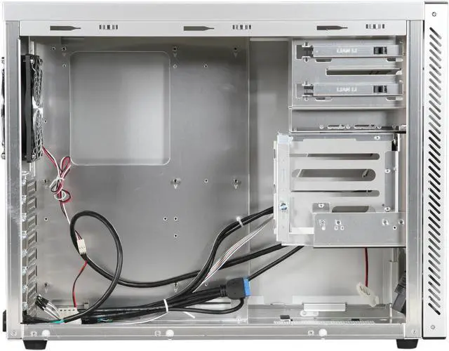 Alt view image 6 of 9 - LIAN LI PC-A05FNA Silver Aluminum ATX Mid Tower Computer Case