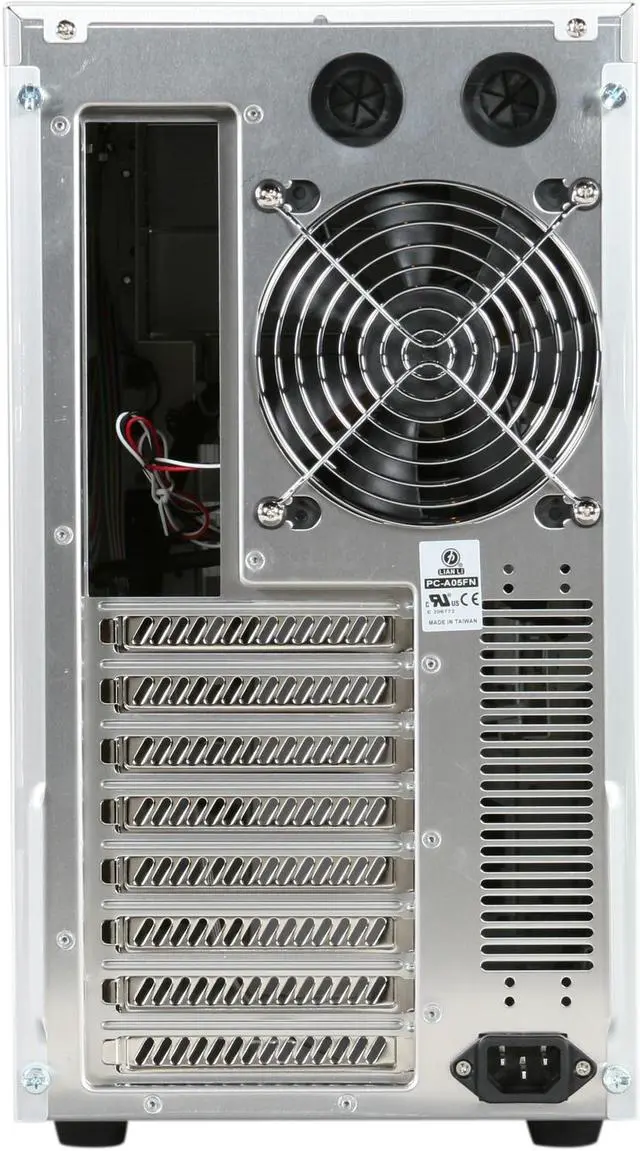 Alt view image 8 of 9 - LIAN LI PC-A05FNA Silver Aluminum ATX Mid Tower Computer Case