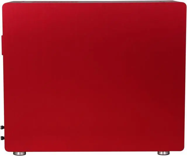 Alt view image 4 of 10 - LIAN LI PC-V600FR Red Aluminum Micro ATX Mini Tower Computer Case